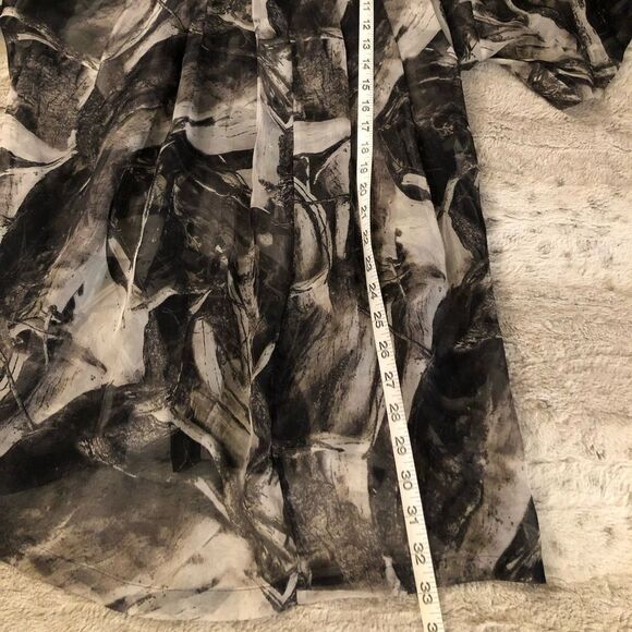 𝅺: : ROBERT RODRIGUEZ Sheer Short Sleeve Tunic or Dress Style Long Blouse : : - Picture 4 of 14